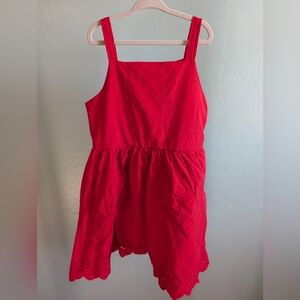 Copper Key Red Kids Dress
